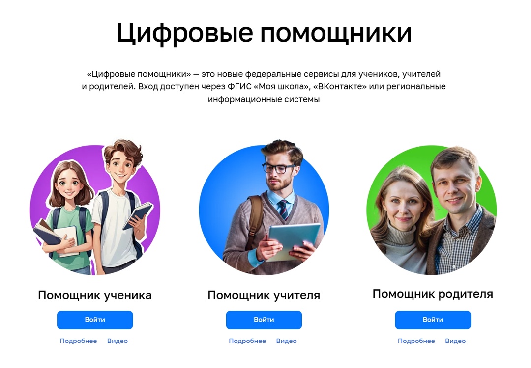 «Цифровые помощники».