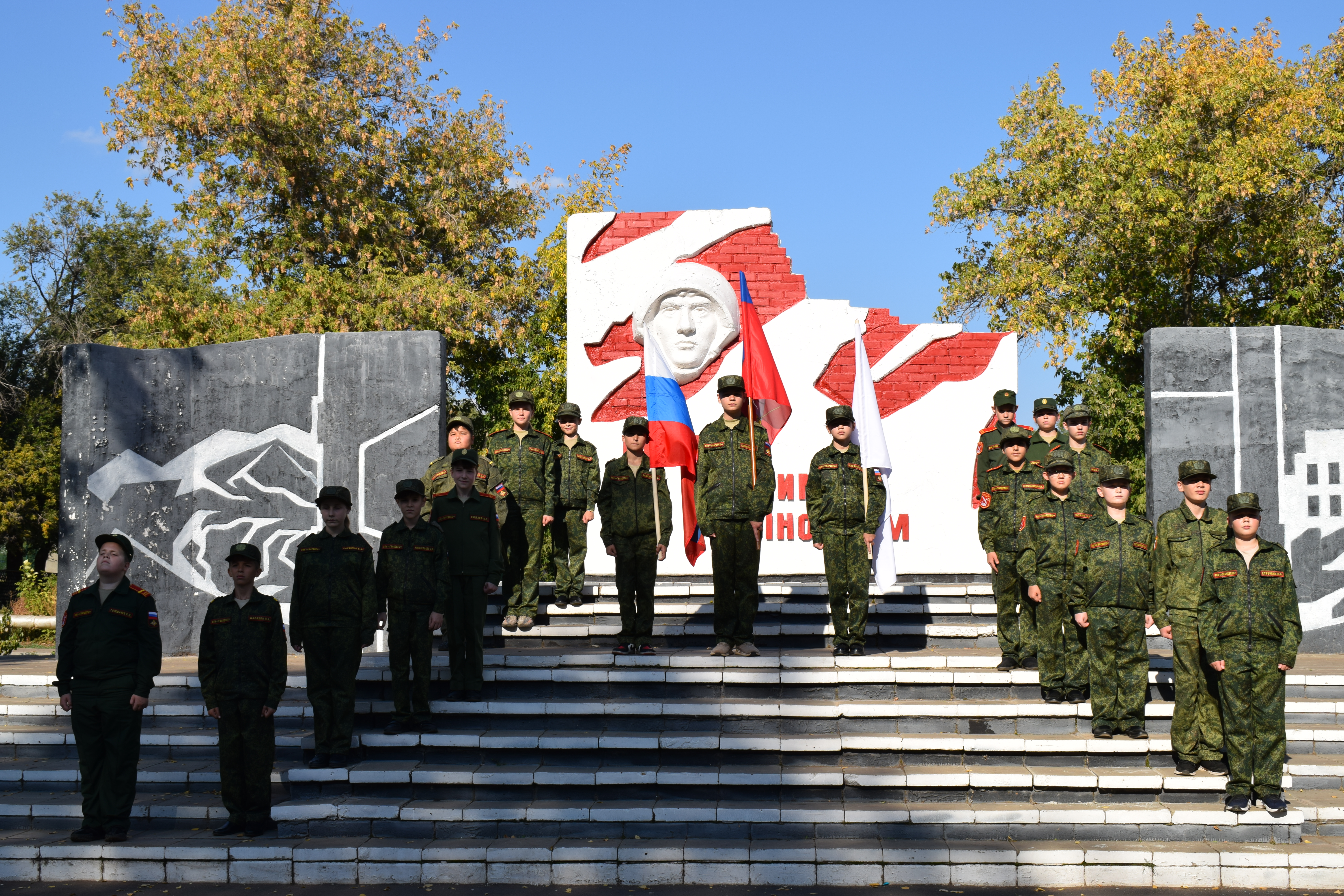 Кадеты гимназии.