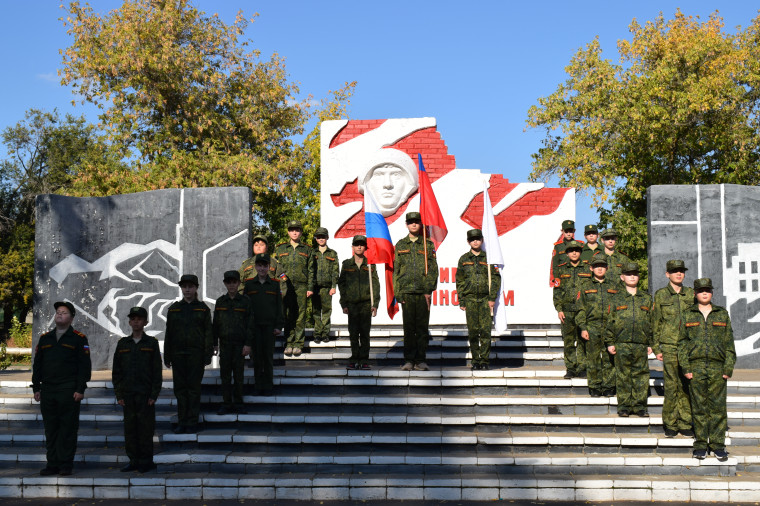 Кадеты гимназии.